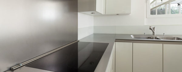Crédence inox